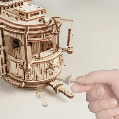 PUZZLE 3D MADERA ROBOTIME - CLASSIC CITY TRAN LK801 (TRANVÍA) 🚎