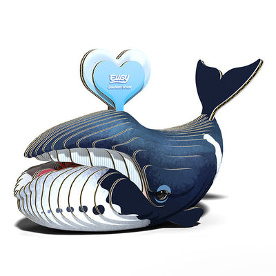 Puzzle 3D Eugy Dodoland - Bowhead Whale 🐳 (Ballena de Groenlandia)