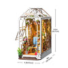 PUZZLE 3D MINIATURA ROBOTIME BOOK NOOK - GARDEN HOUSE TGB06 🌻