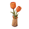 PUZZLE 3D MADERA ROBOTIME - ORANGE TULIP (TULIPÁN NARANJO) TW081 🌷🧡