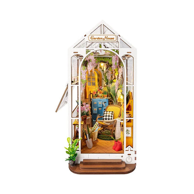 PUZZLE 3D MINIATURA ROBOTIME BOOK NOOK - GARDEN HOUSE TGB06 🌻